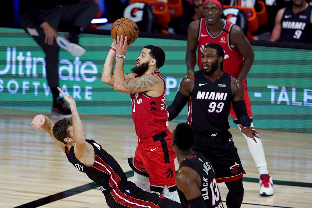 APTOPIX Raptors Heat Basketball